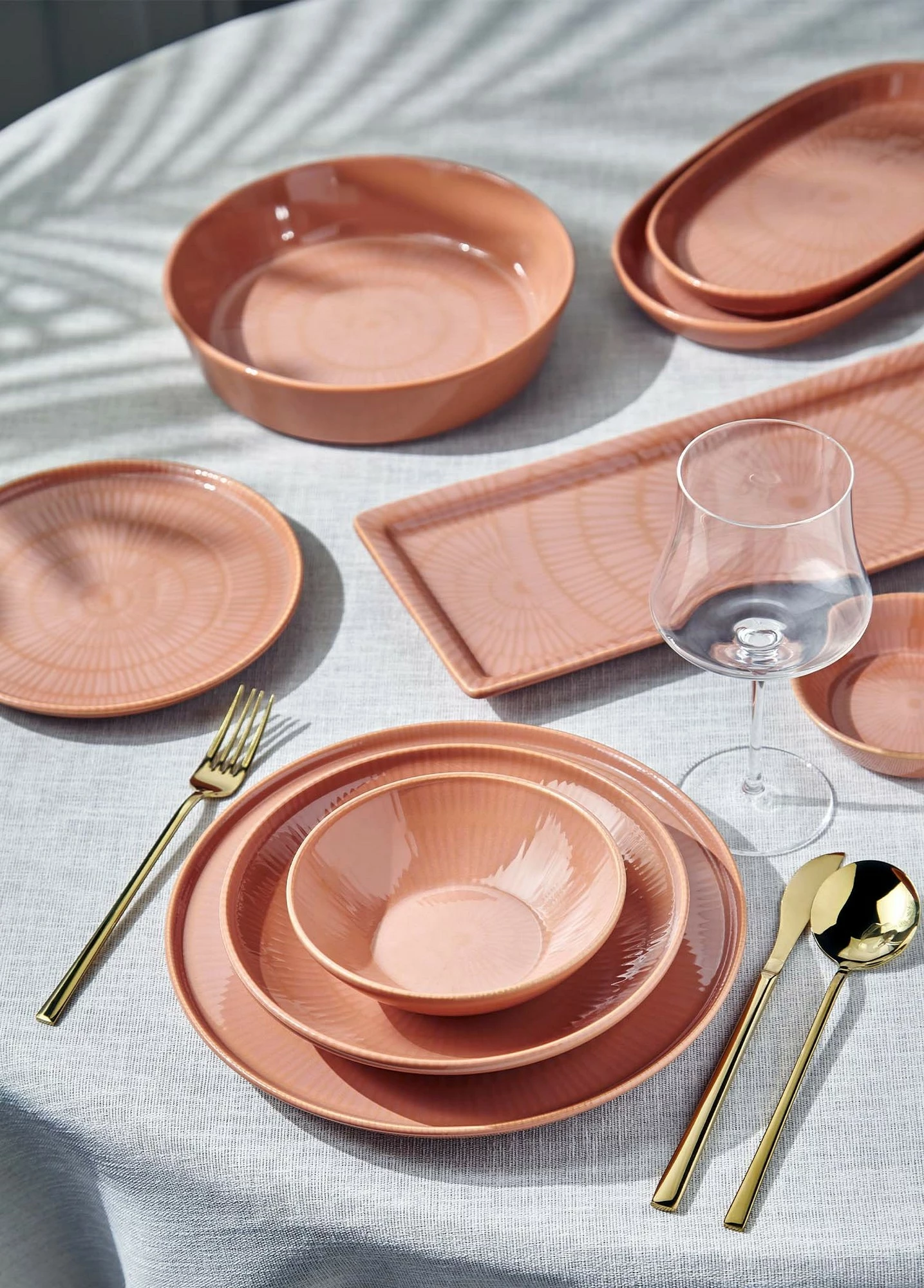 Skleda za solato, somonska, Hermia NON0038