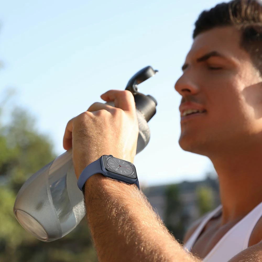 Silikonski pašček za Apple Watch Tech-Protect, 38/40/41 mm, roza