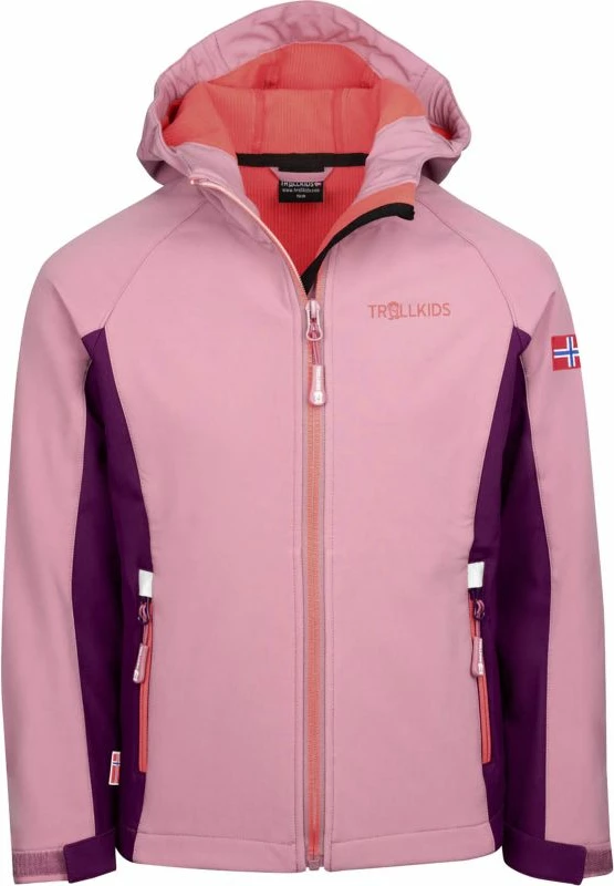 Otroška jakna Trollkids, roza