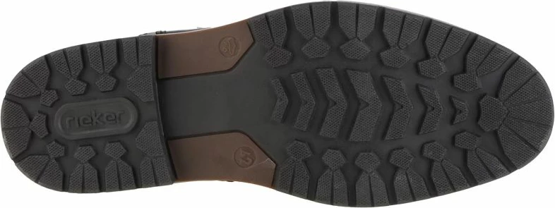 Čizme Rieker, moške, črne