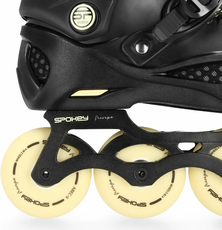 Role za moške in ženske Spokey, črno-žute