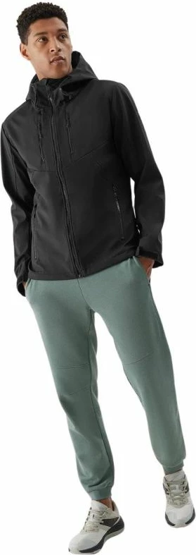 Softshell jakna za moške 4f, črna