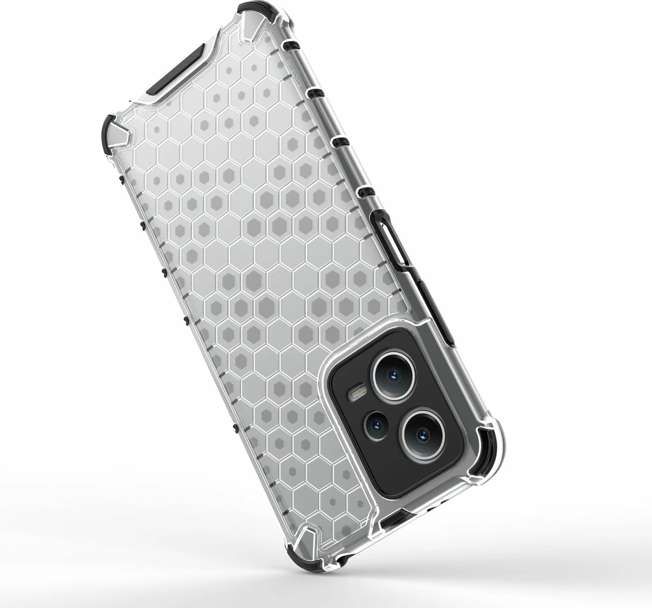 Ovitek za telefon Honeycomb Hurtel za Xiaomi Redmi Note 12 5G / Poco X5 5G, črn