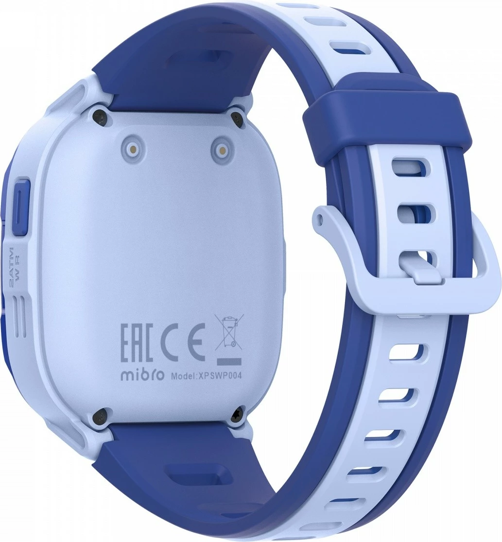 Pametna ura za otroke Mibro P6, 4G LTE, 64 MB, 1,4" TFT, modra