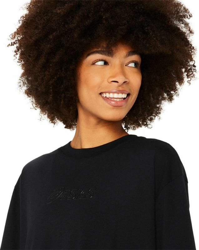 Športna majica Asics unisex, črna