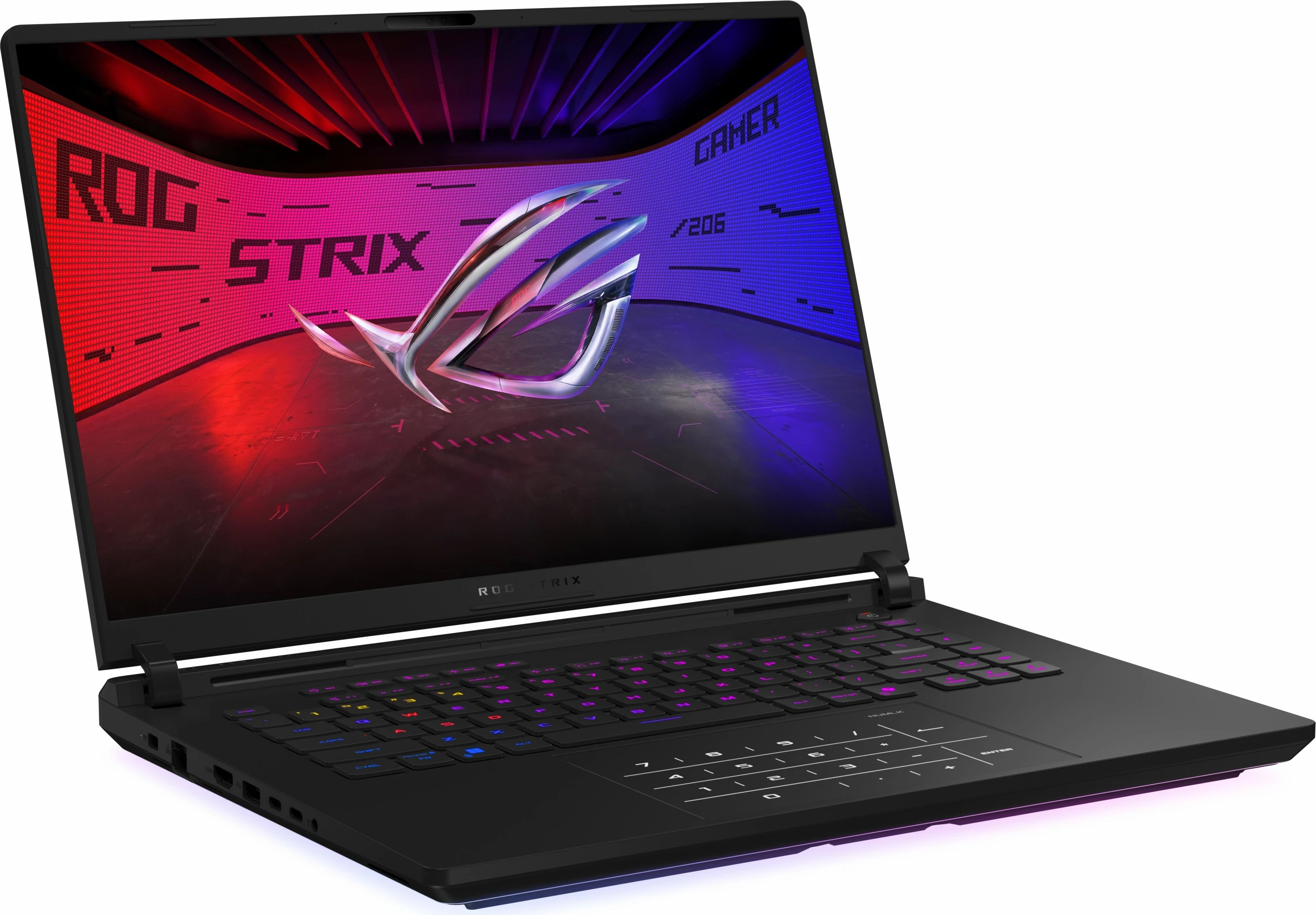Prenosnik za igre ASUS ROG Strix SCAR16 U9-275HX, 32 GB RAM, 1 TB SSD, RTX 5070Ti, i9, črn