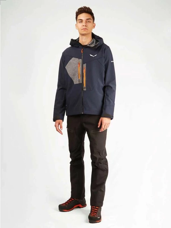 Trekking jakna Salewa, moška, zelena