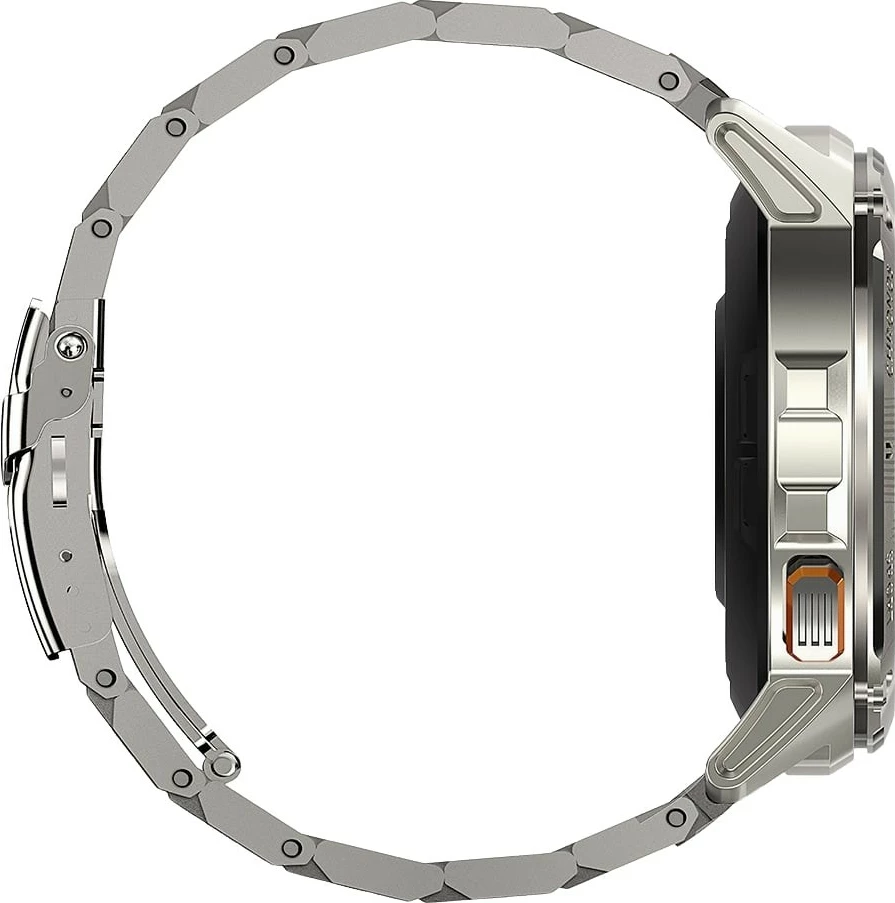 Pametna ura Maxcom FW110 Titan Chronos, srebrna, 1,43'' AMOLED, 450 mAh