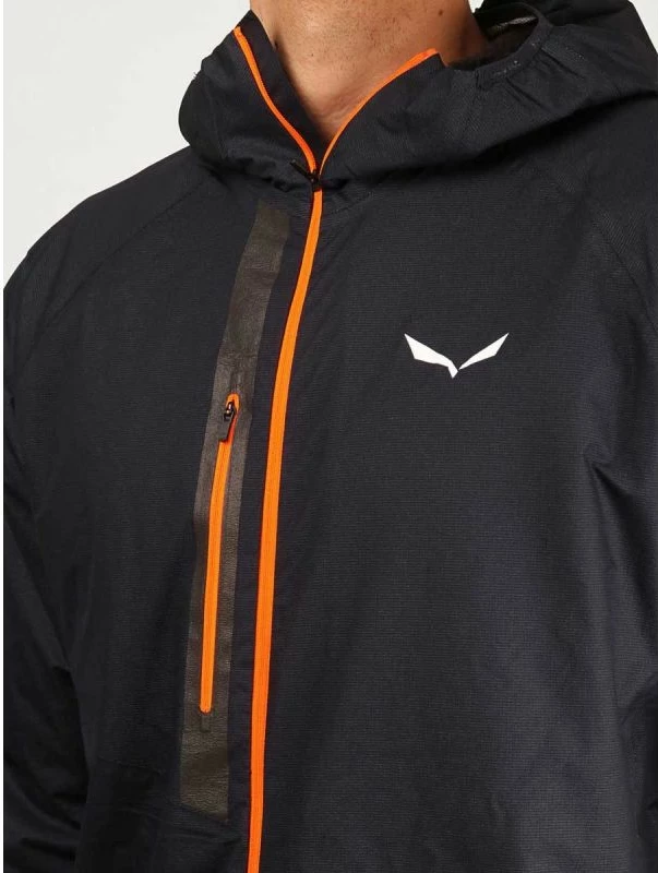 Izolacijska jakna Salewa Vioz Powertex/Polartec za moške, črna