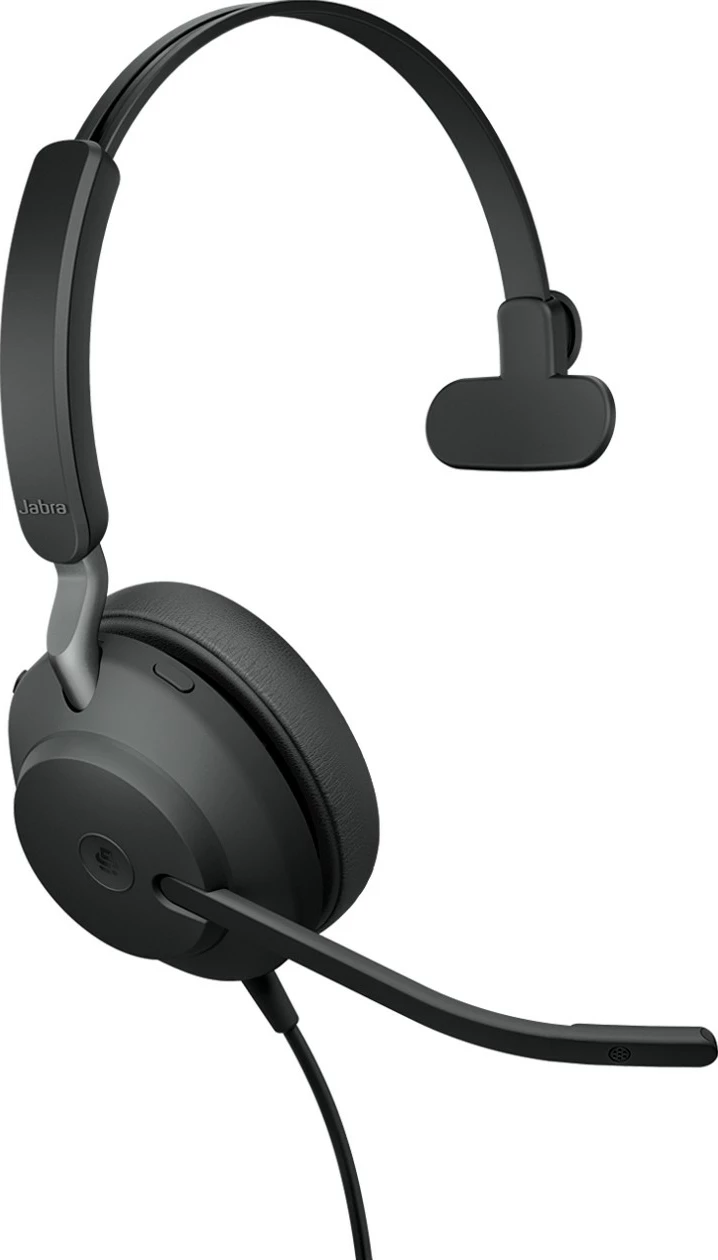 Mono poslovne slušalke Jabra Evolve2 40 SE UC USB-C, črne