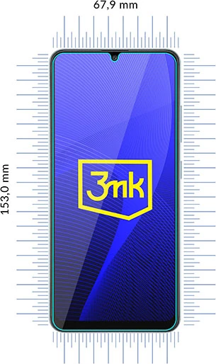 Hibridno zaščitno steklo 3mk FlexibleGlass za Samsung Galaxy A32, antimikrobno, prozorno
