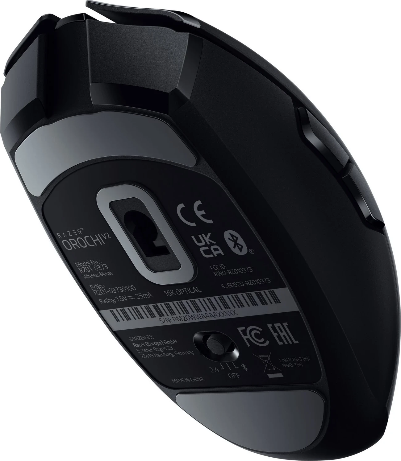 Brezžični miš Razer Orochi V2, črn