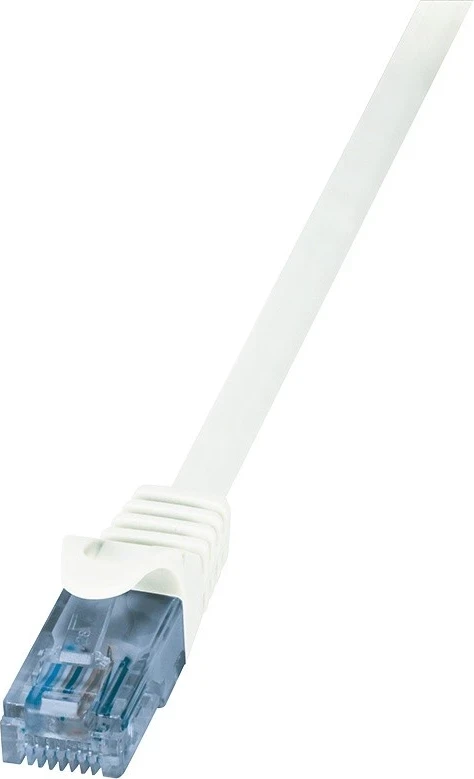 Omrežni kabel 2,0 m, bel LogiLink