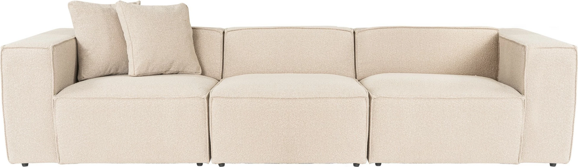 3-sedežni kavč Lora, breskvine barve, Atelier del Sofa