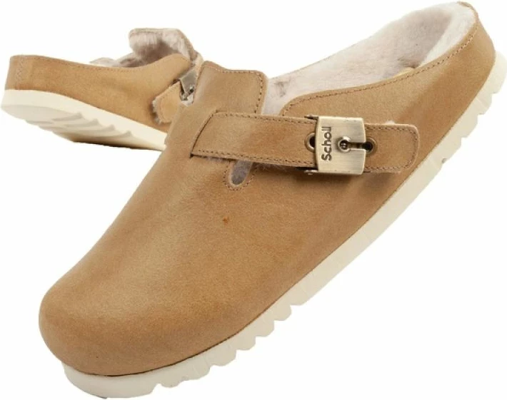 Papuce za ženske Scholl, rjave
