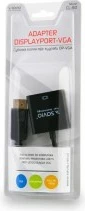 Adapter VGA - DisplayPort Savio, 0,2 m, črn