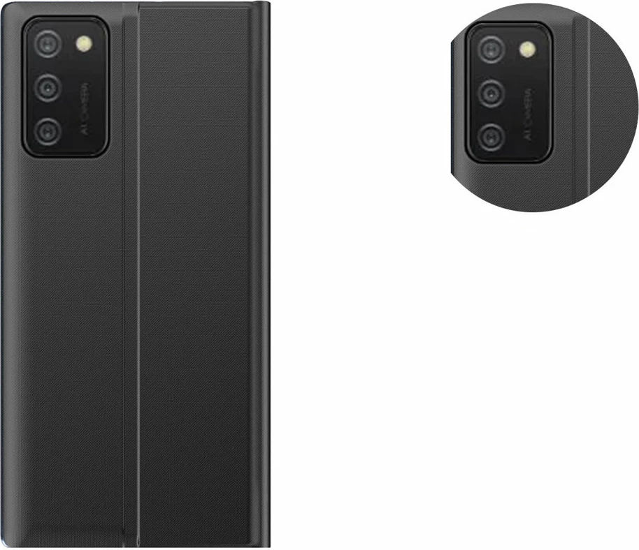 Ovitek z nosilcem Hurtel za Samsung Galaxy A03s, rožnate barve