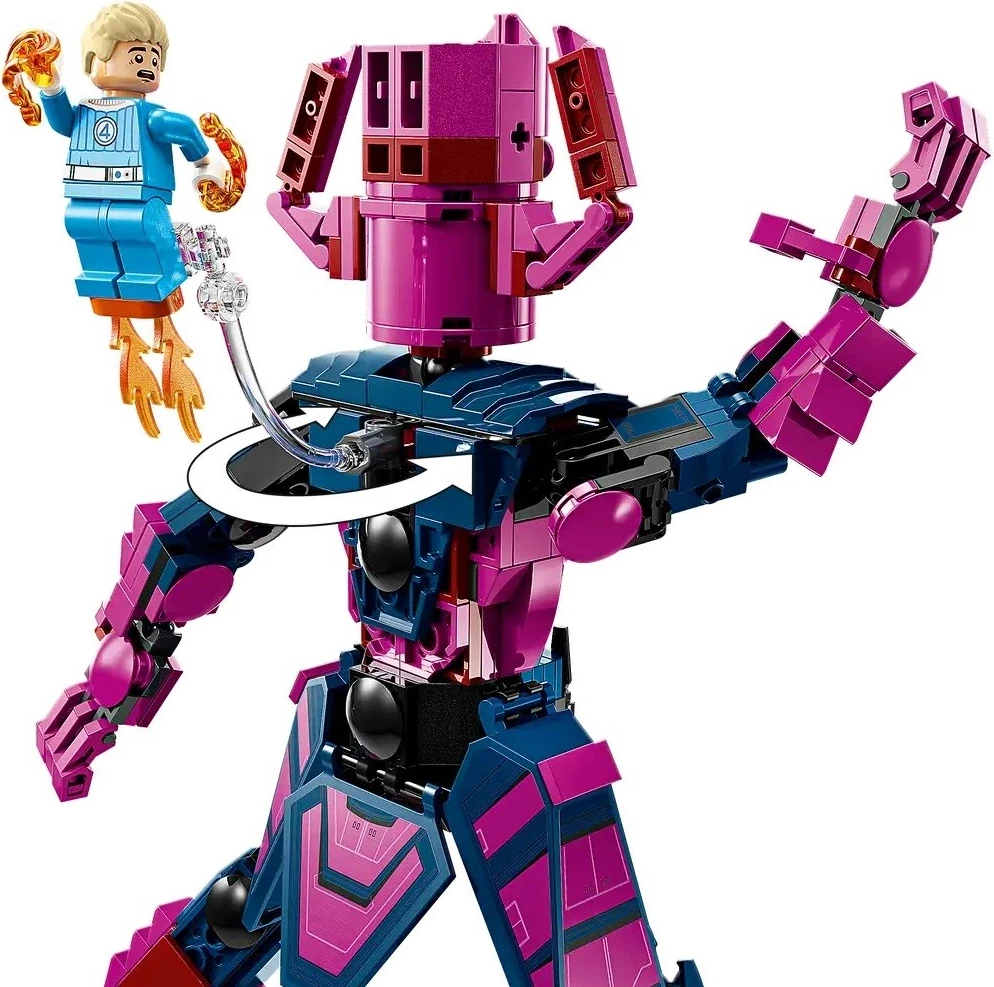 Set za sestavljanje Fantastic Four proti Galactusu, LEGO Marvel 76316, 427 kosov, 4 minifigure