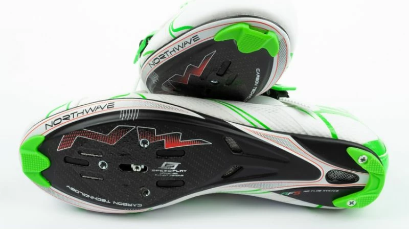 Kolesarske čevlje za moške, bele, Northwave Sonic SRS