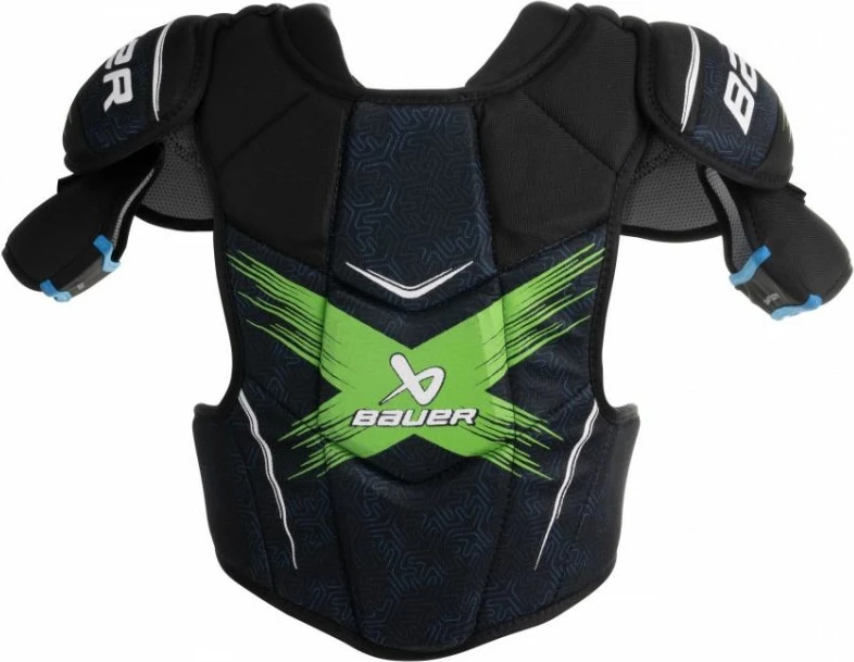 Mladoletniške ščitnike za ramena Bauer, črni