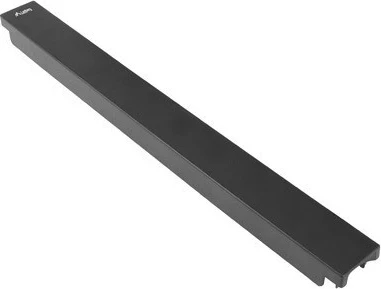 Pokrovni panel 19" 1U, plastičen, črn - LANBERG
