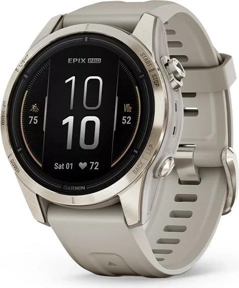 Napredna športna ura EPIX PRO Gen 2, 42 mm, Sapphire Edition, Garmin, zlata