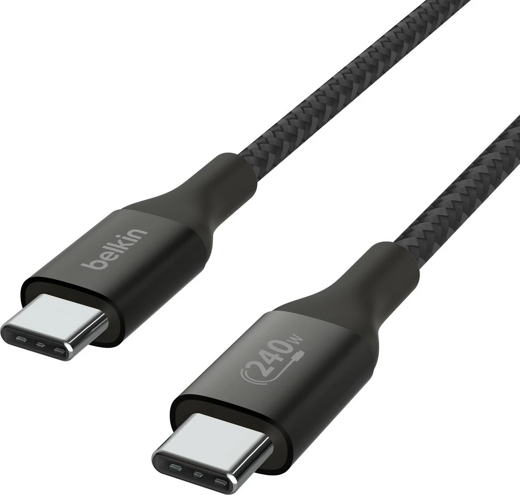 USB-C kabel Belkin CAB015bt2MBK, 2 m, USB 2.0, črn