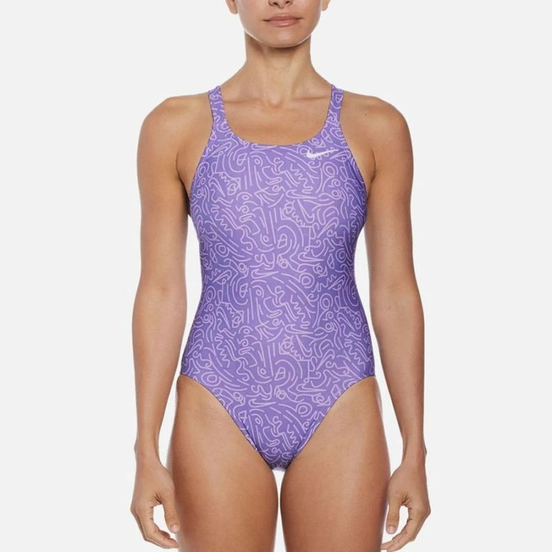 Bikini za ženske Nike, vijolične barve