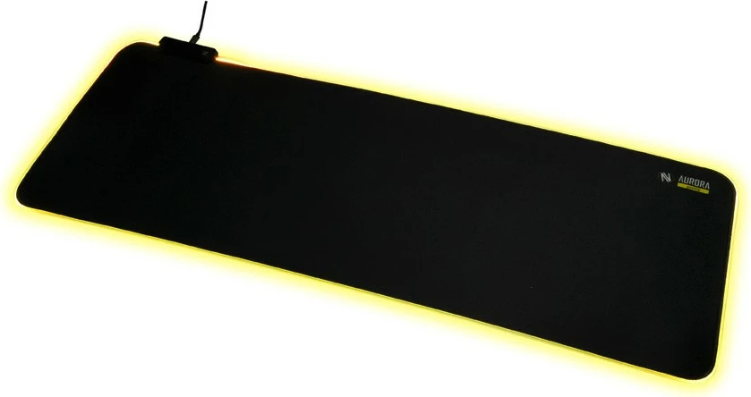 Podloga za miško iBOX IMPG5 Aurora, RGB, črna