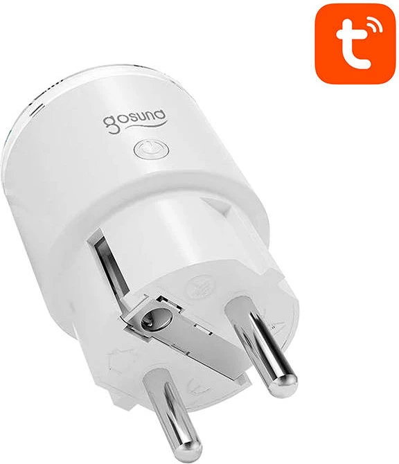 Pametna vtičnica Gosund EP2, WiFi, 10 A, Tuya, bela