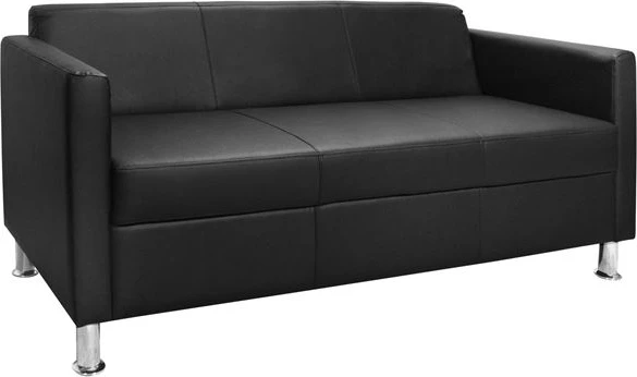 Trosedna sedežna garnitura Cubo PU črna FH3034.02 173χ71χ73cm