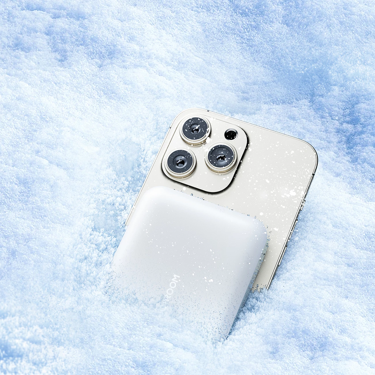 Powerbank 10000 mAh, 20 W, MagSafe in Qi, Joyroom JR-W020, USB-C/USB-A, 2 vrata, kabel USB-C 0,25 m, bel