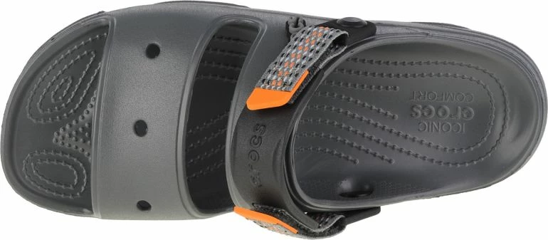 Udobne sandale Crocs, Classic All-Terrain, moške, sive