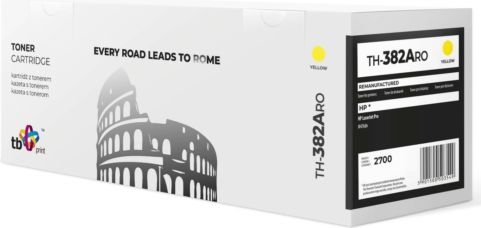 Toner kartuša TB Print TH-382ARO za HP Color LaserJet Pro M476dn, 2700 strani, rumena