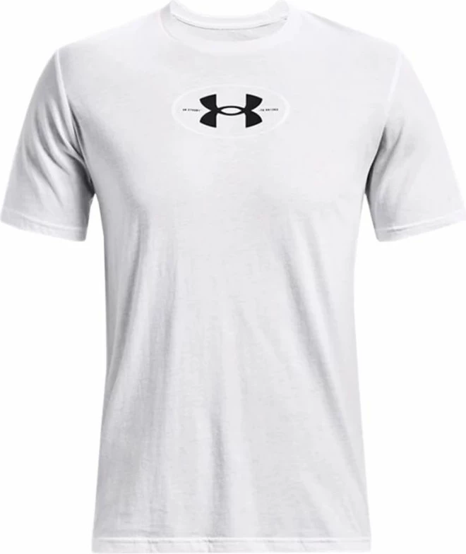Majica za moške, bela Under Armour 1371264 100