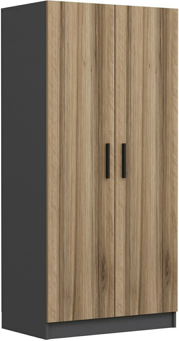 Omara Skye Decor, antracit in hrast, 210 cm