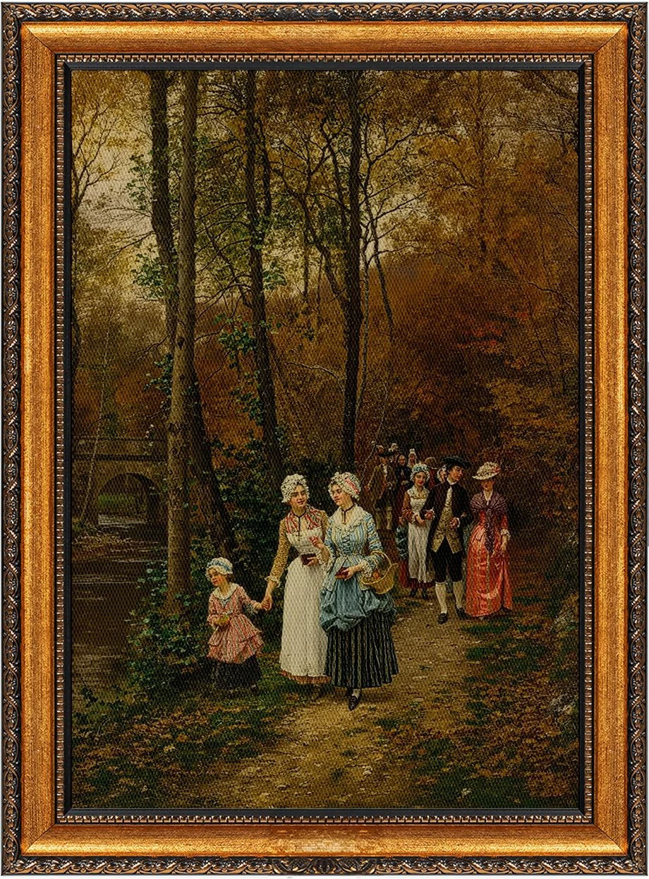 Dekorativna slika na platnu z okvirjem, večbarvna, Wallity, ATCRCVCNVSMDL27, 40x60 cm