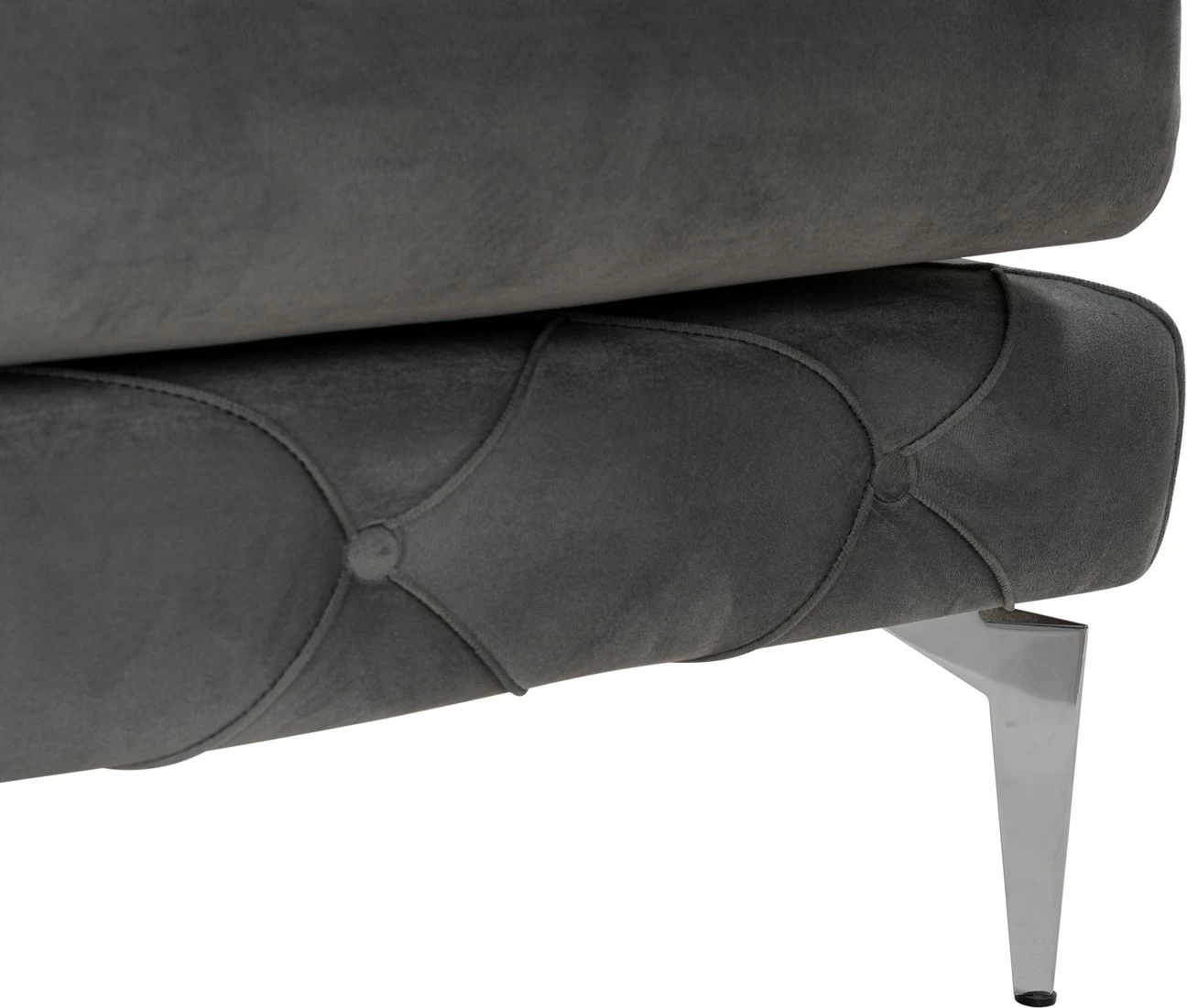 Kotna sedežna garnitura Como Eco, desni kot - Atelier del Sofa, antracit