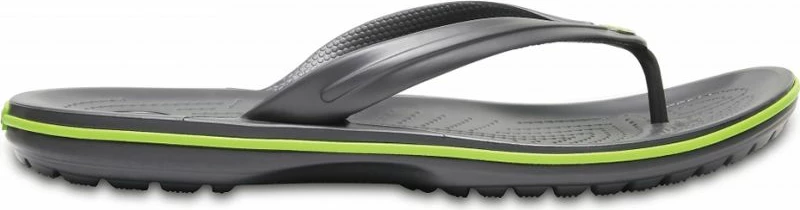 Papuče Crocs Crocband Flip za moške, zelena/grafit