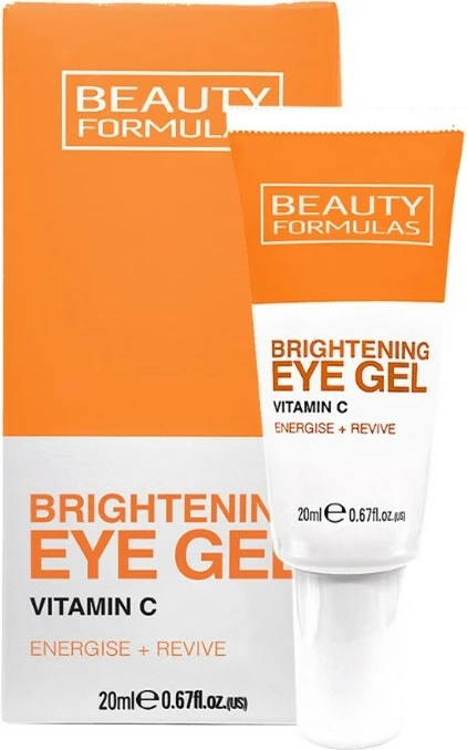 Razsvetljujoč gel za okoli oči z vitaminom C za ženske, Beauty Formulas Brightening Eye Gel, 20 ml
