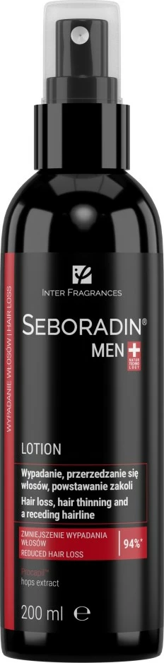 Losjon proti izpadanju las za moške SEBORADIN Men, 200 ml