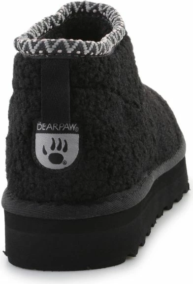 Topli zimski čevlji Bearpaw, črni