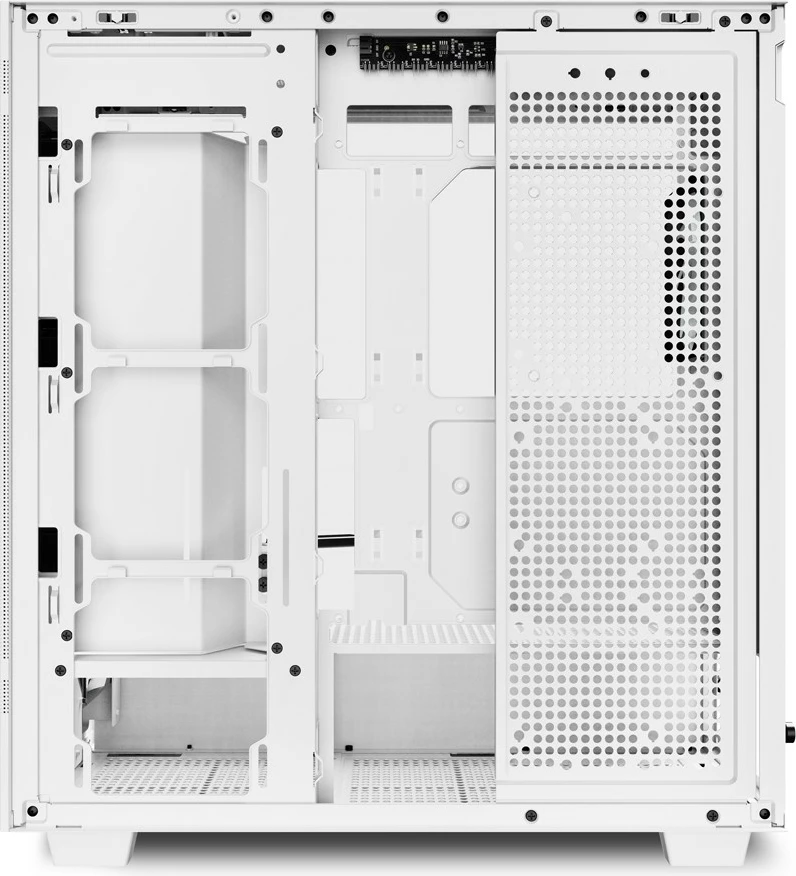 Midi ohišje Rebel C50 RGB, Sharkoon, belo