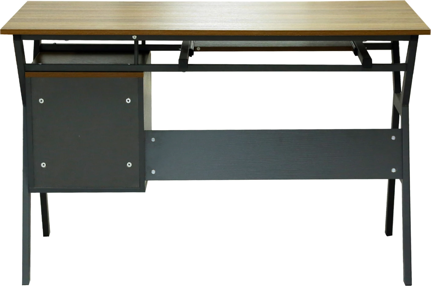 FH2130.03 pisalna miza, oreh-siva, 120X60X76