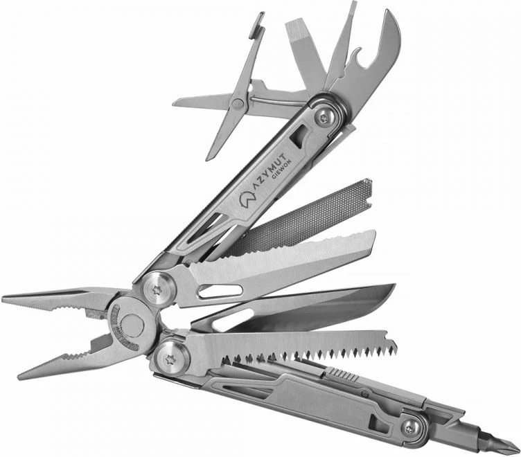 Multitool za turizem Azymut, jeklo