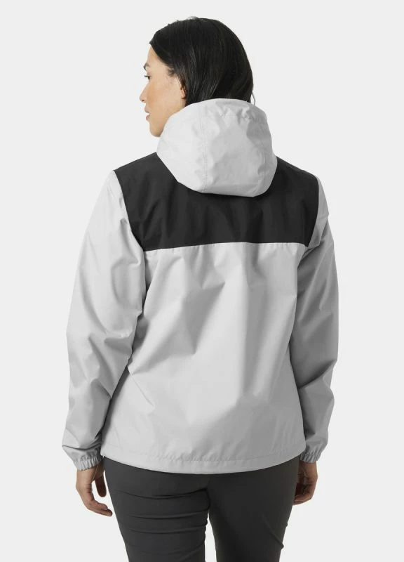 Dežni jakna Vancouver Helly Hansen za ženske, bela
