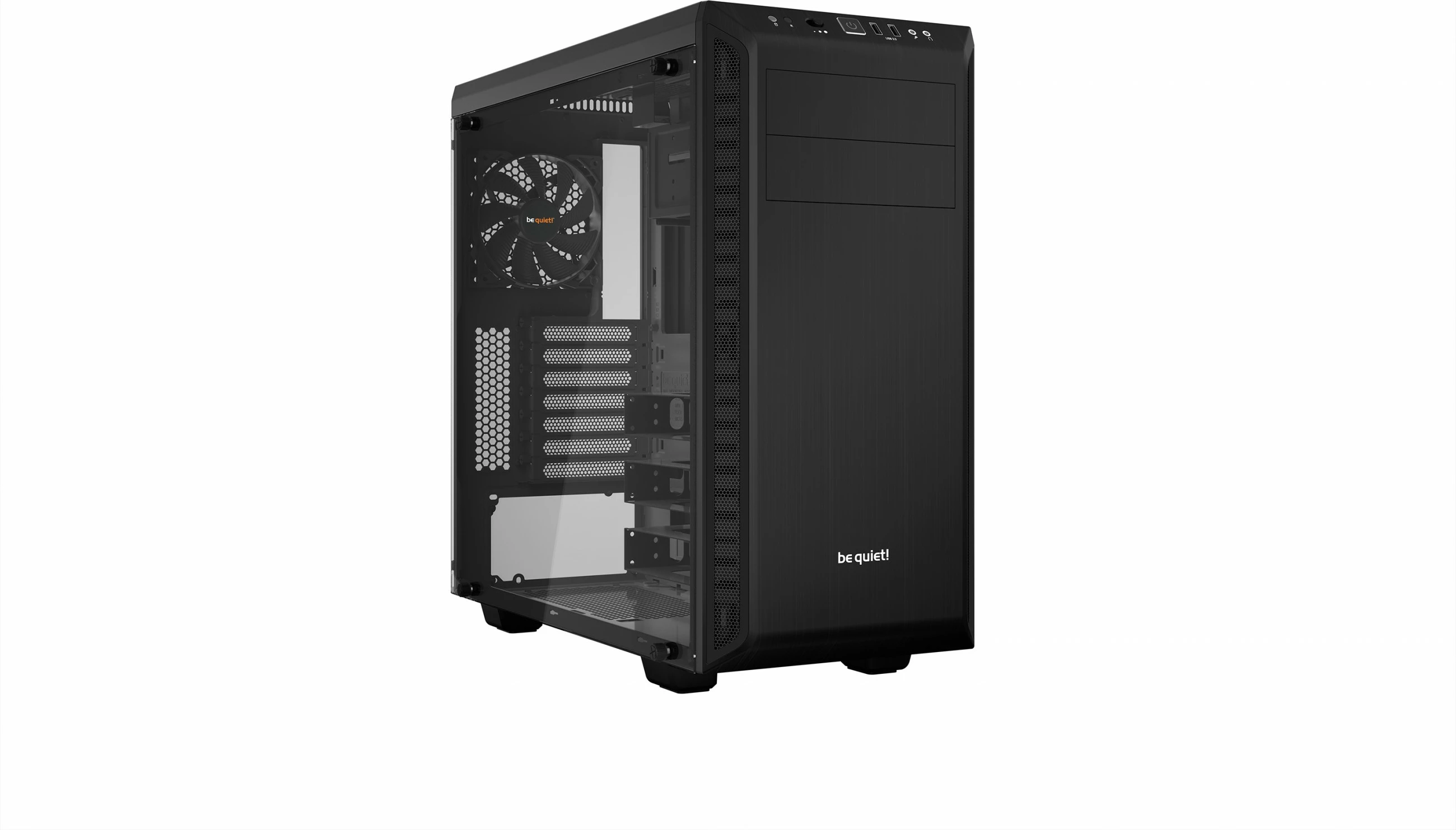 Računalniško ohišje Be Quiet! Pure Base 600 Window, Midi Tower, PC, črno