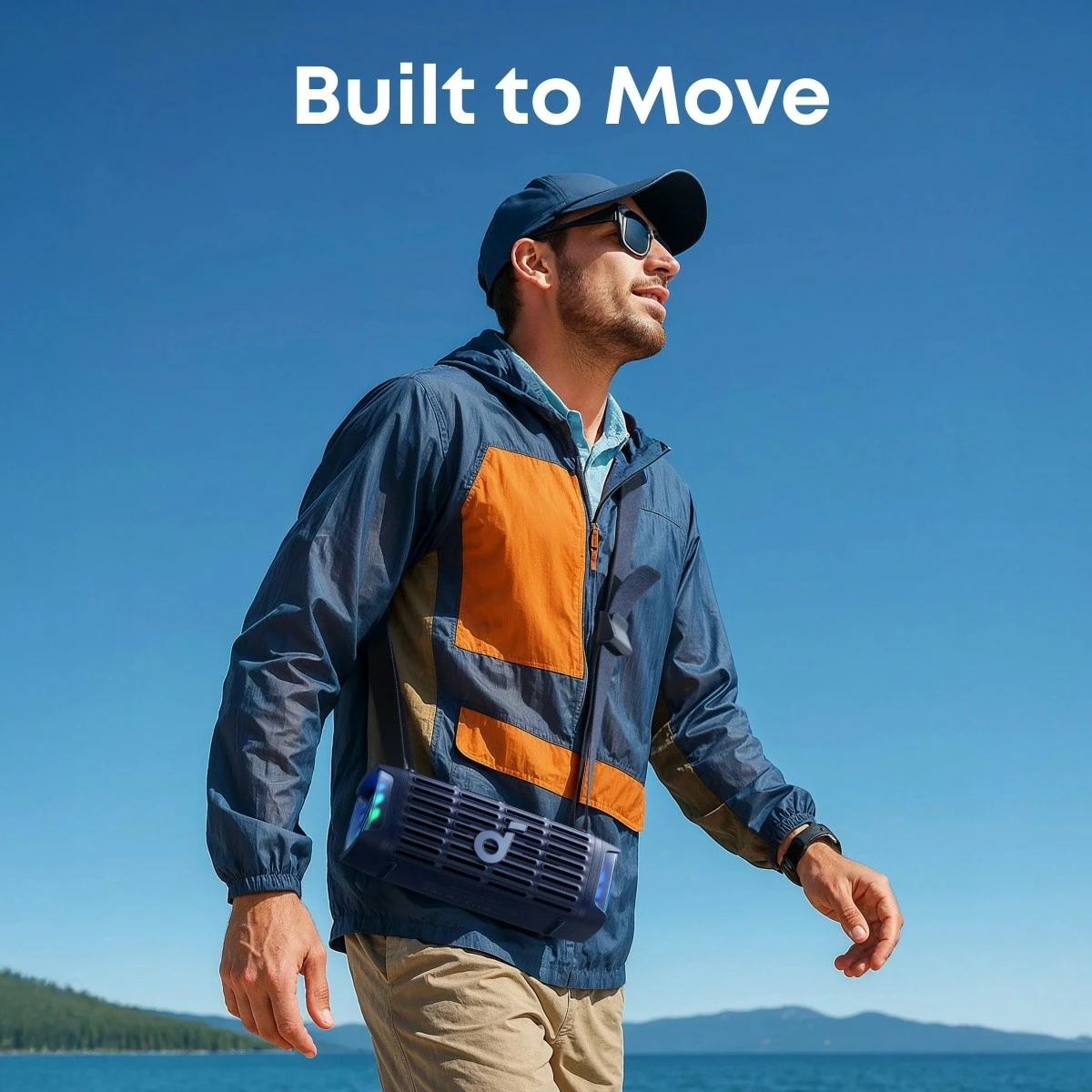 Prenosen zvočnik Soundcore Boom 3i, Bluetooth, 50W, 16 ur, modra