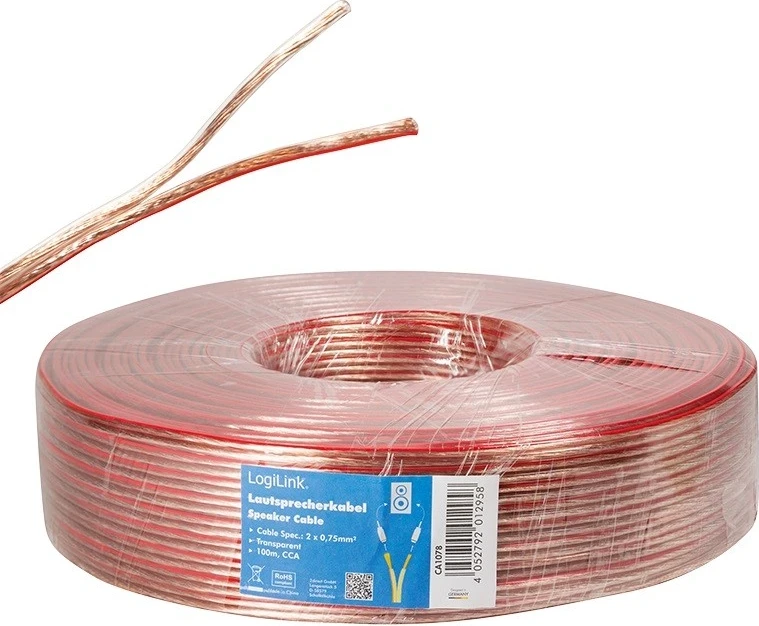 Kabel za vgradnjo zvočnikov LogiLink