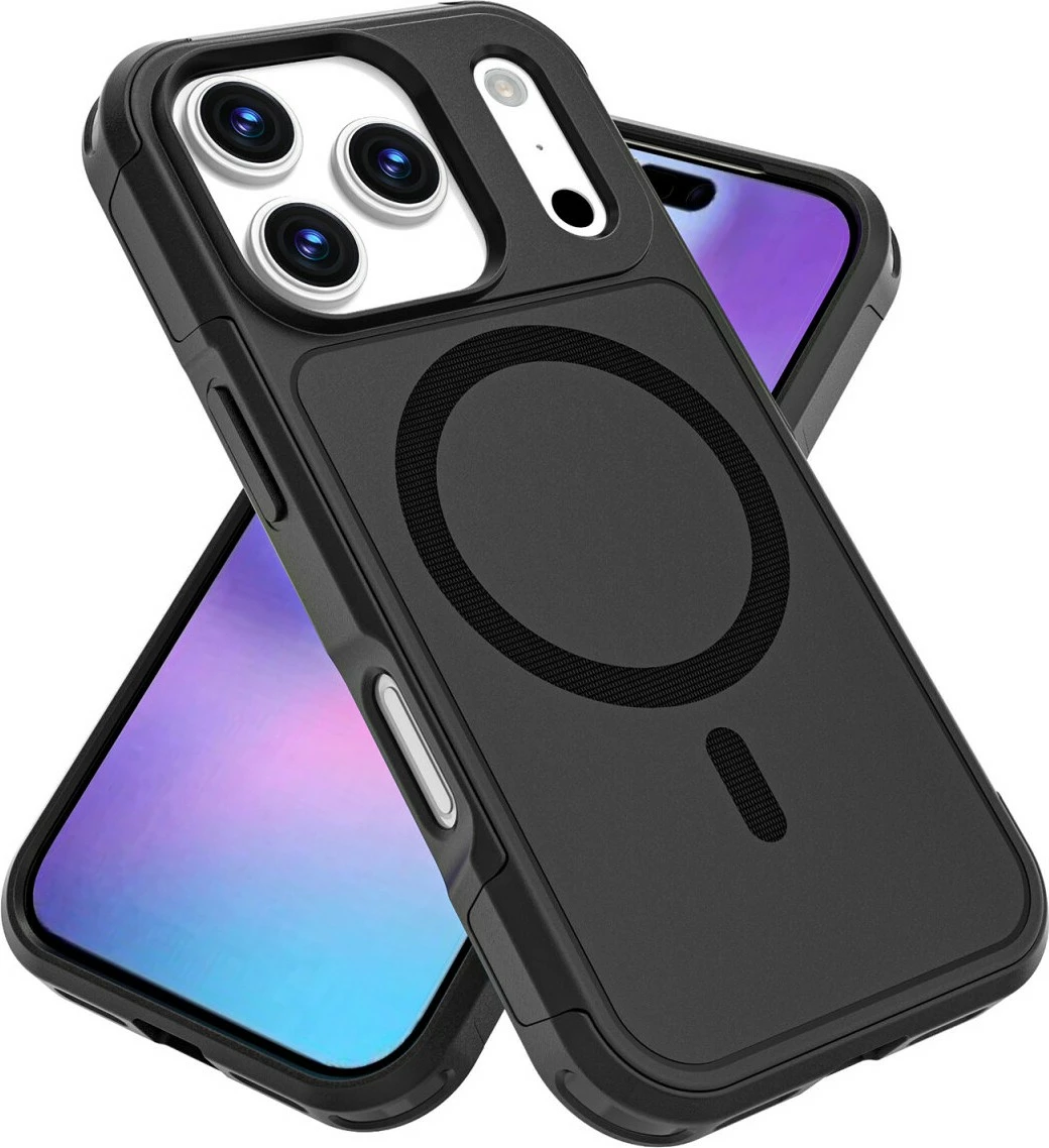 Zaščitna prevleka 4smarts za Apple iPhone 17 Pro, črna, odporna na udarce
